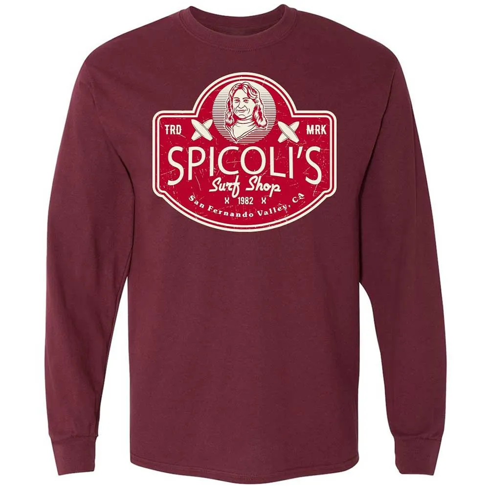 Long Sleeve T-Shirt - YP1JEJWX - Maroon - 16