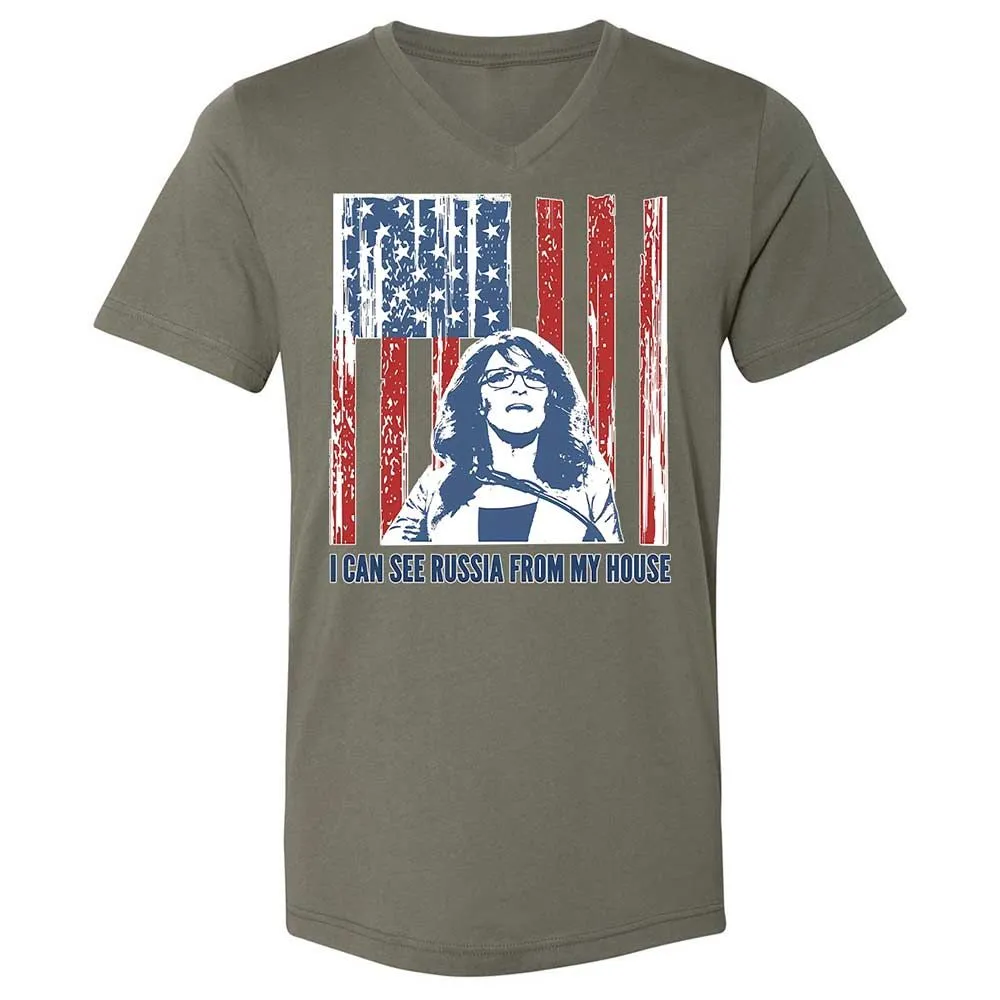 I can see Russia from my house - Military Green - 15