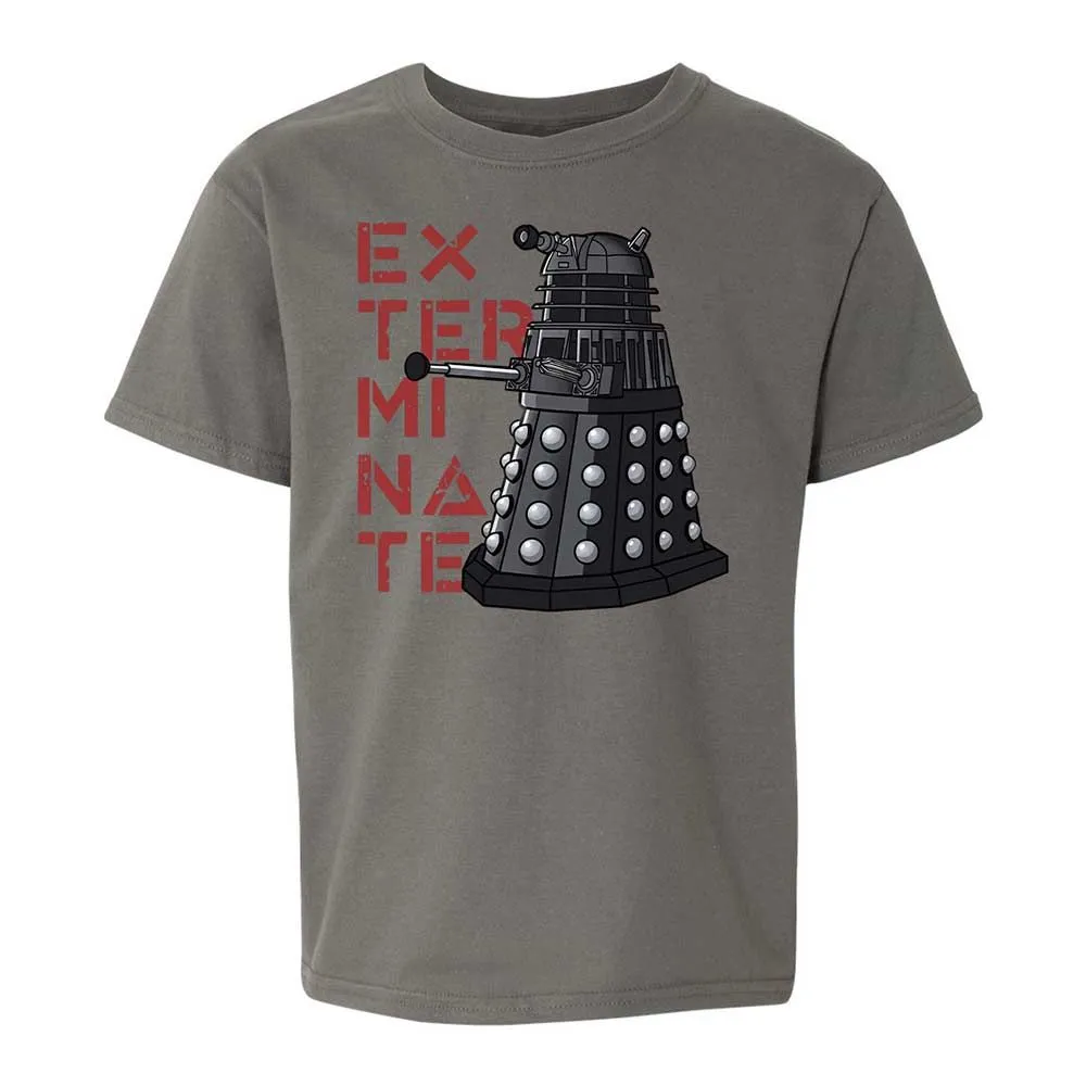 Dalek Exterminate - Charcoal - 17