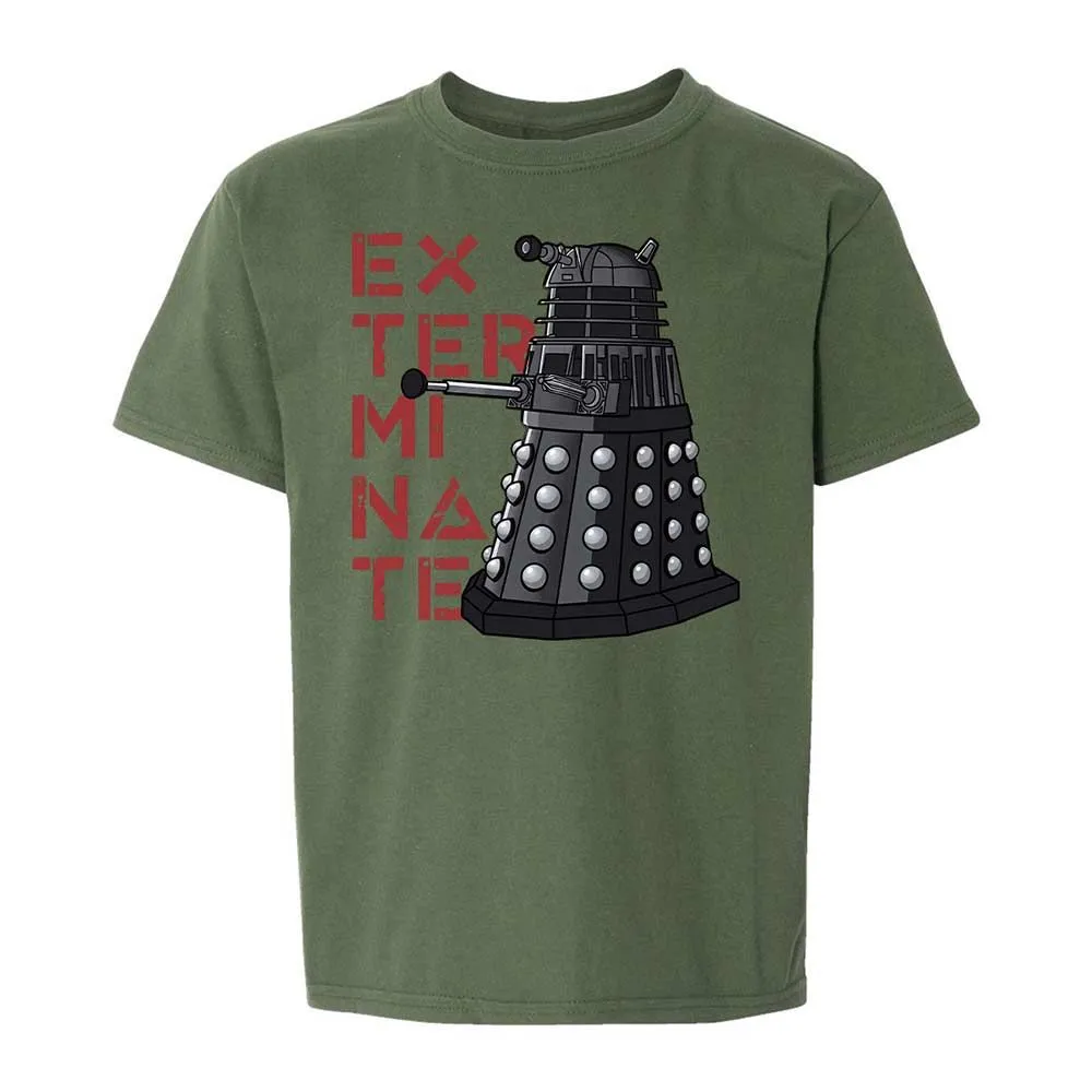 Dalek Exterminate - Military Green - 20
