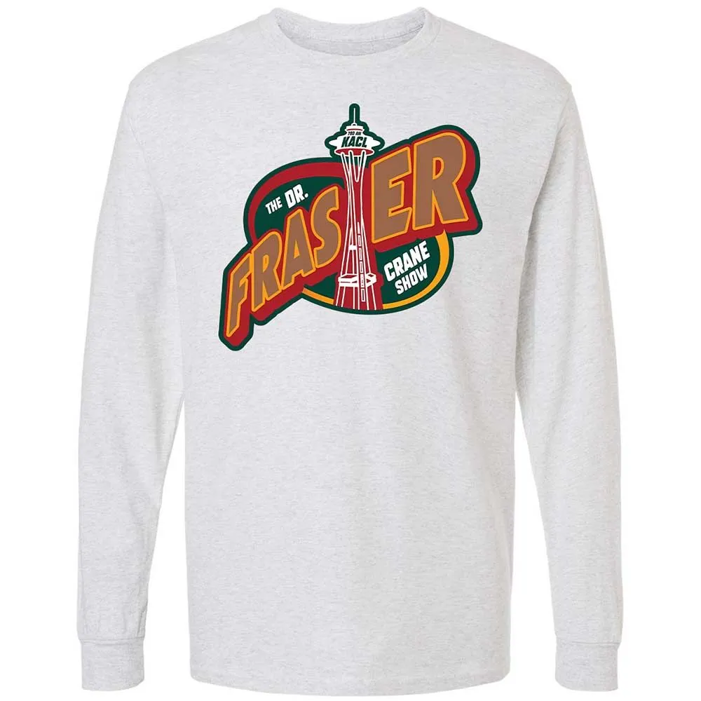 Long Sleeve T-Shirt - QPWD2G9K - Ash - 2
