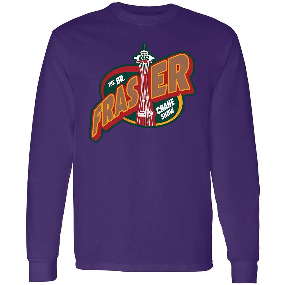 Long Sleeve T-Shirt - QPWD2G9K - Purple - 9
