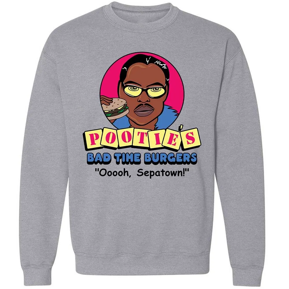 Pootie's Bad Time Burgers - Sport Grey - 3