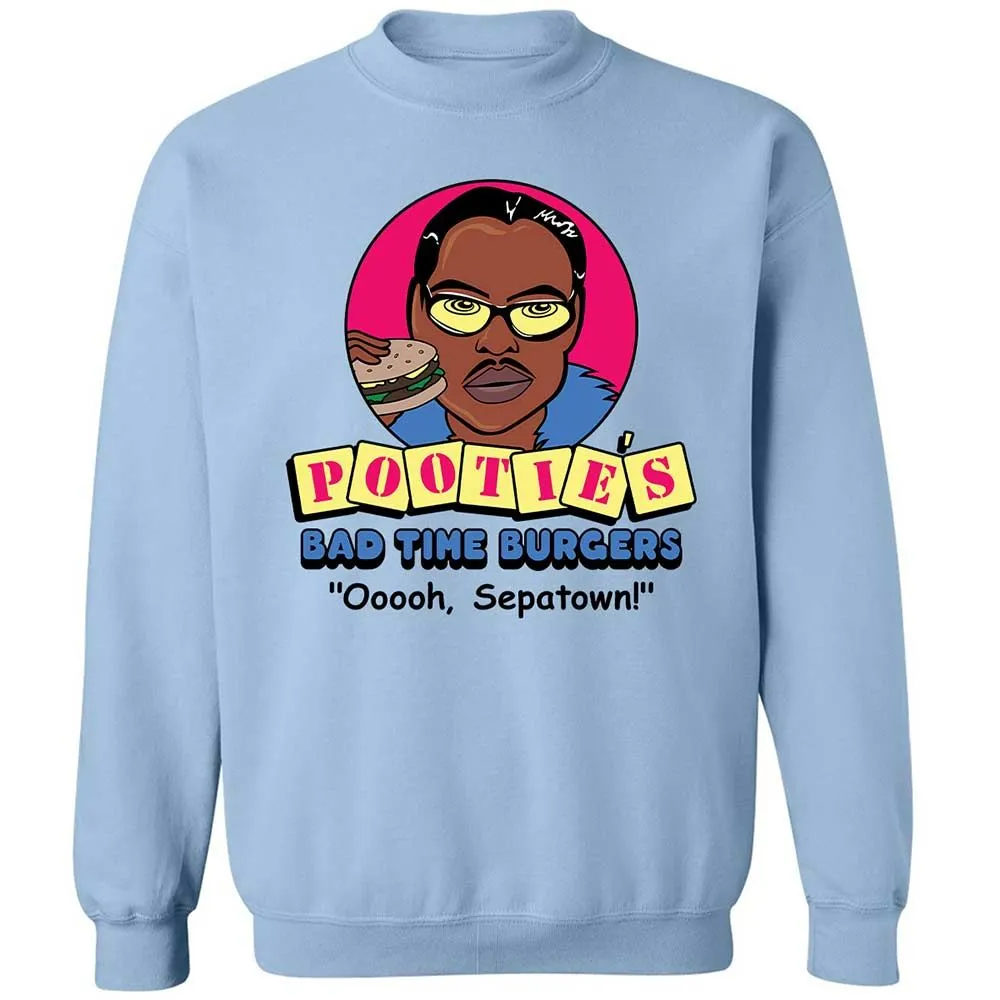 Pootie's Bad Time Burgers - Light Blue - 4