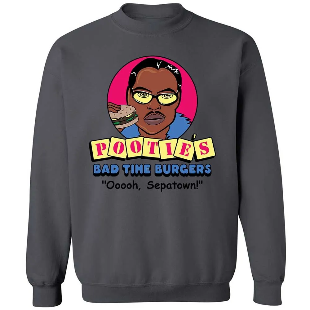 Pootie's Bad Time Burgers - Charcoal - 18