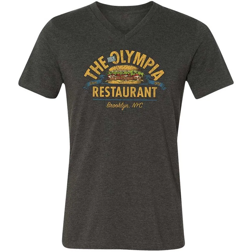 The Olympia Restaurant - Dark Grey Heather - 8