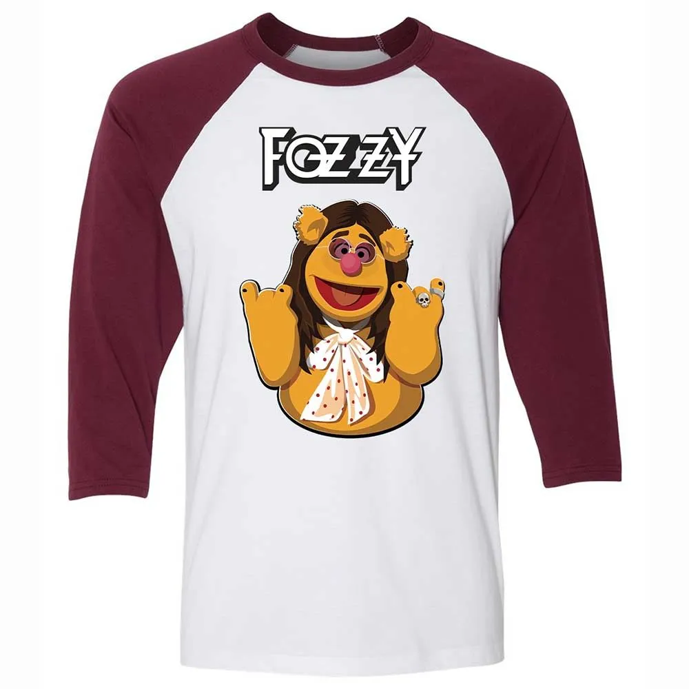 Fozzie Muppet as Rockstar - White/Maroon - 7