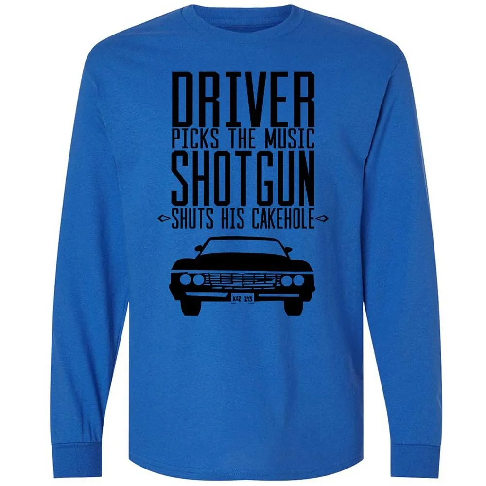 Long Sleeve T-Shirt - 7H8TGTXD - Royal - 7