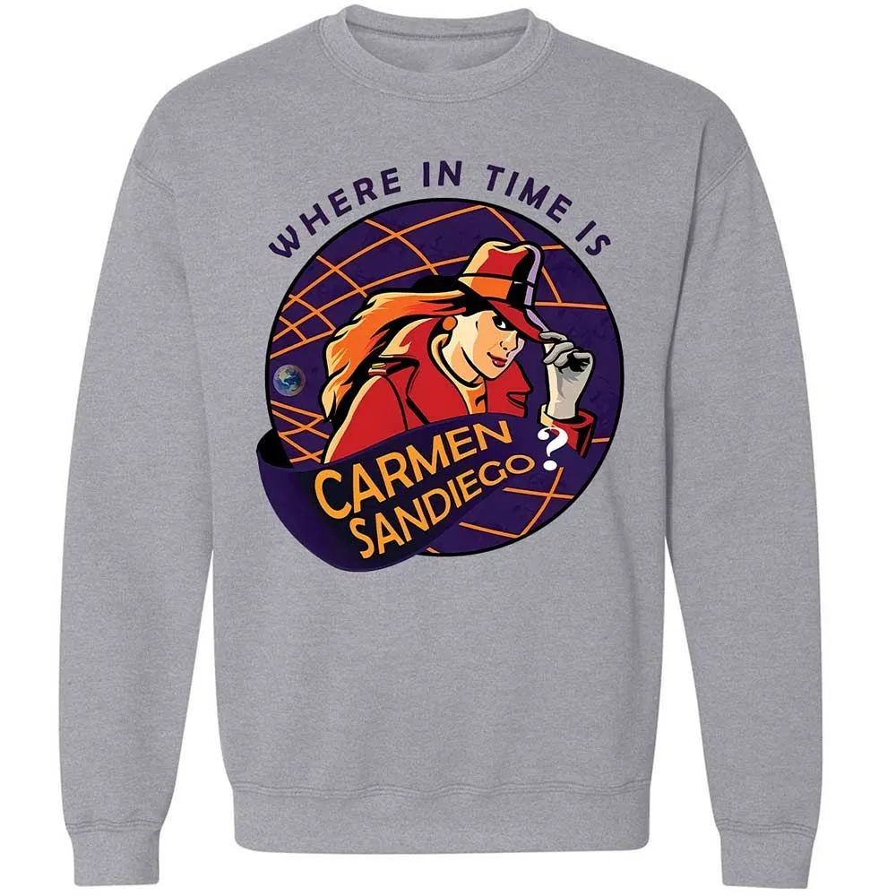 Where in Time Is Carmen Sandiego - Sport Grey - 3