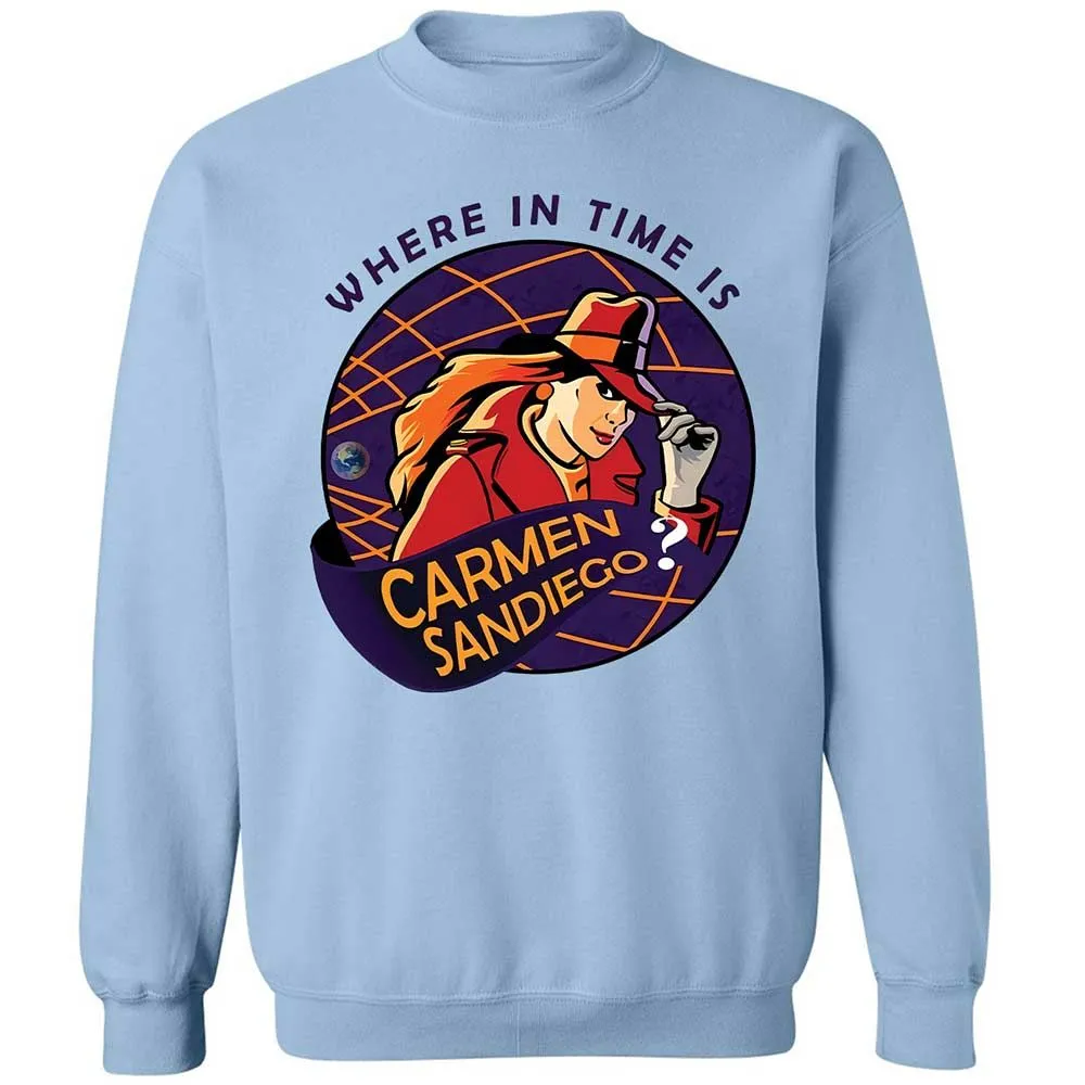 Where in Time Is Carmen Sandiego - Light Blue - 4