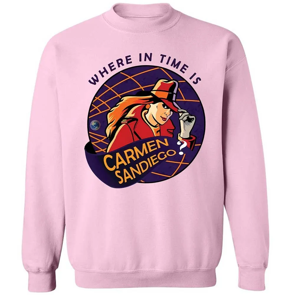 Where in Time Is Carmen Sandiego - Light Pink - 7