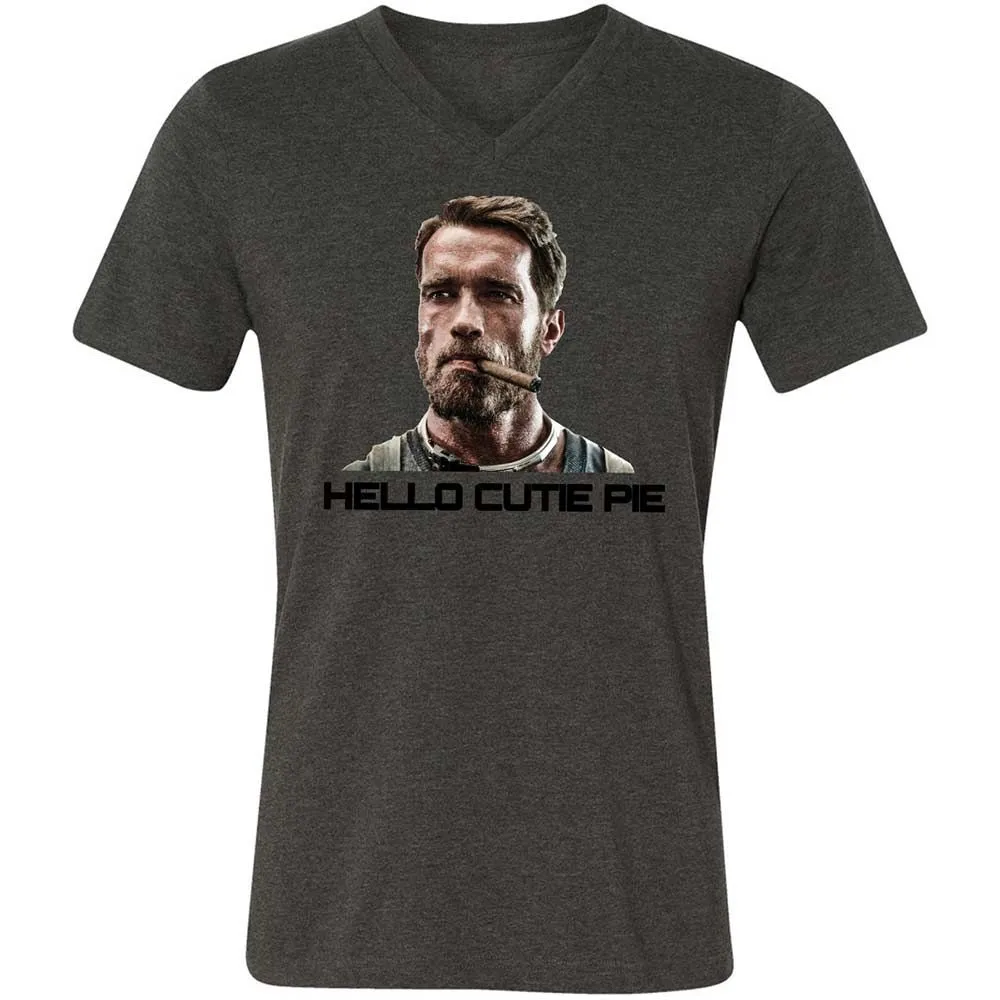 Hello Cutie Pie - Dark Grey Heather - 8