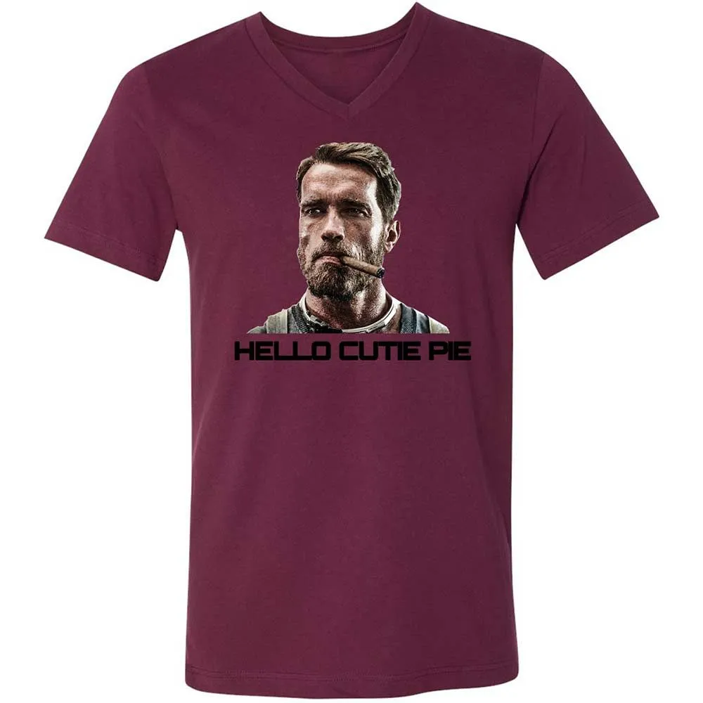 Hello Cutie Pie - Maroon - 14