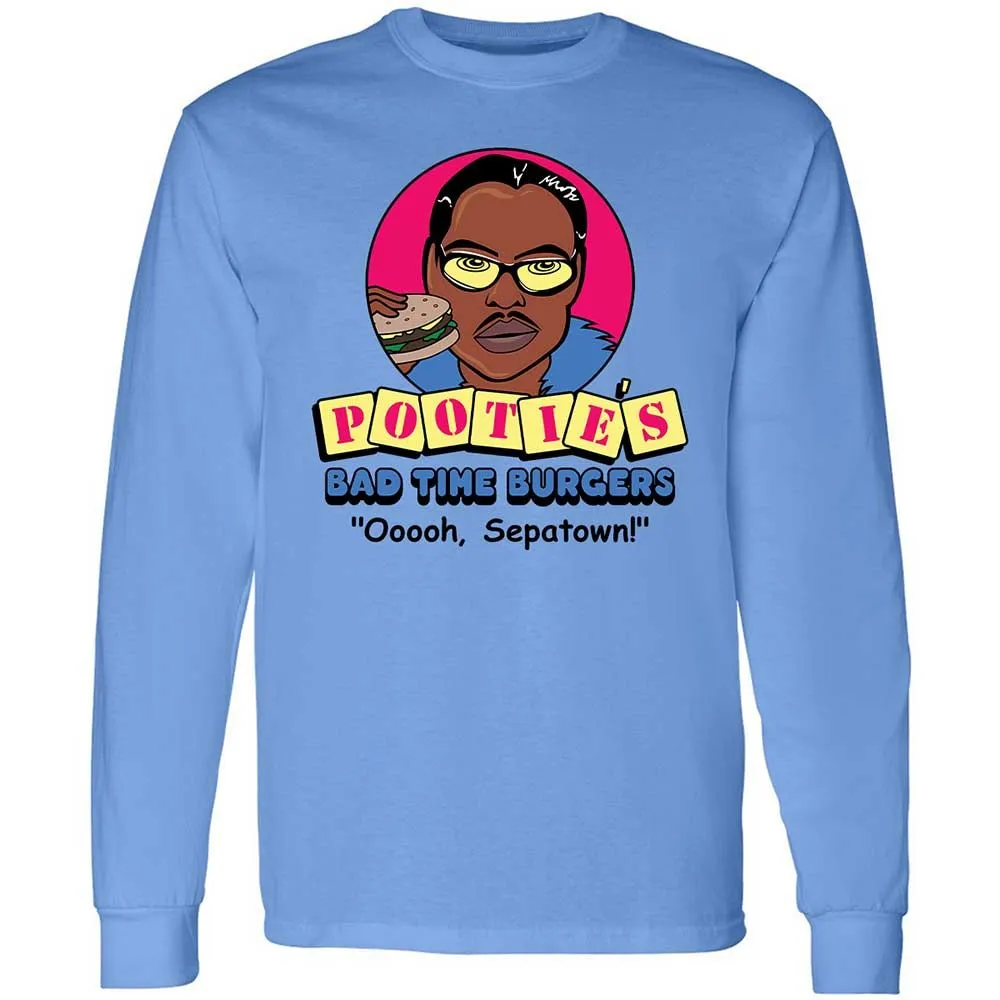 Pootie's Bad Time Burgers - Carolina Blue - 5