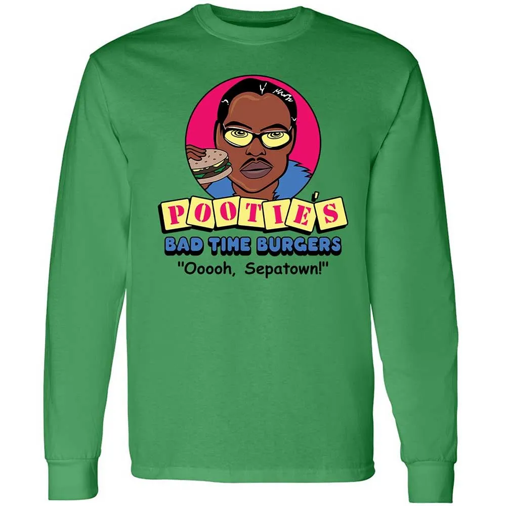 Pootie's Bad Time Burgers - Irish Green - 11