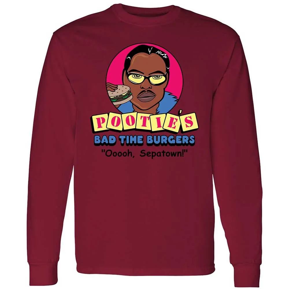 Pootie's Bad Time Burgers - Cardinal Red - 17