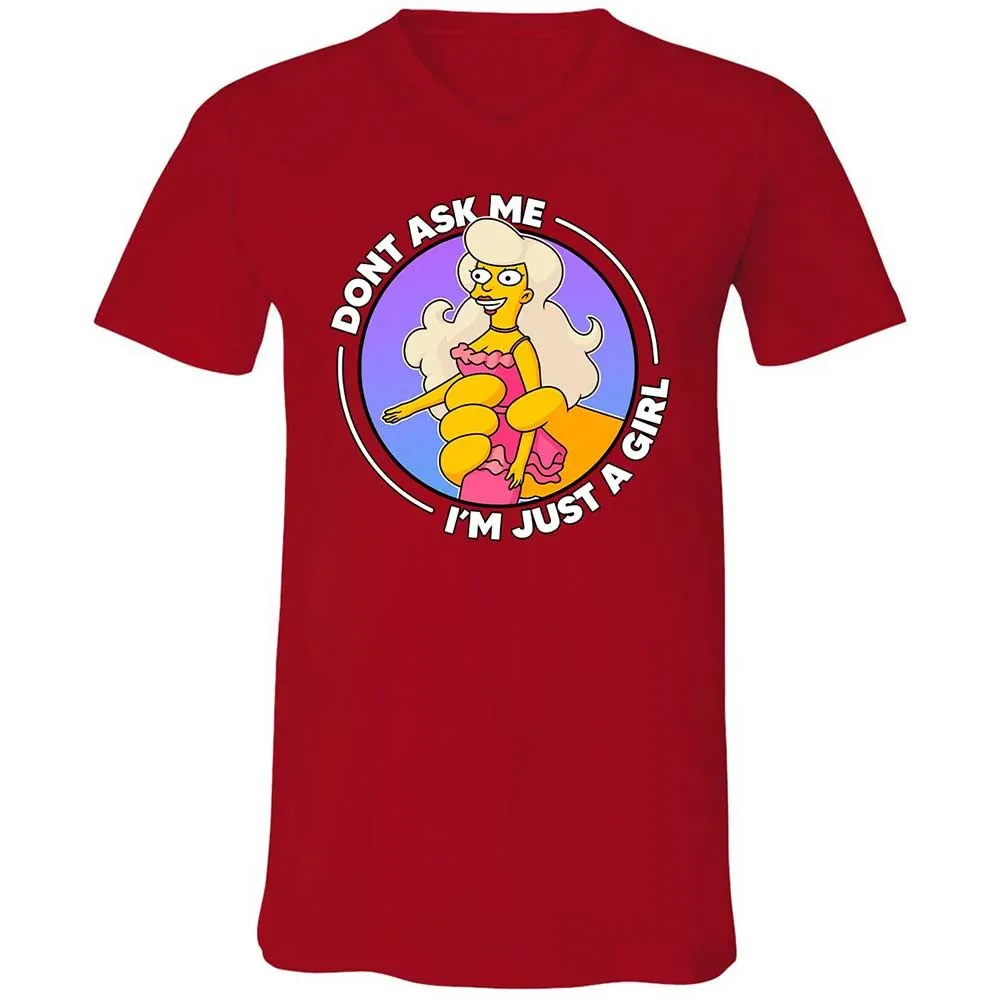 Don't Ask Me I'm Just A Girl - Red - 5
