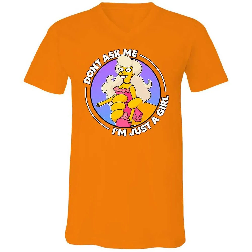 Don't Ask Me I'm Just A Girl - Orange - 7