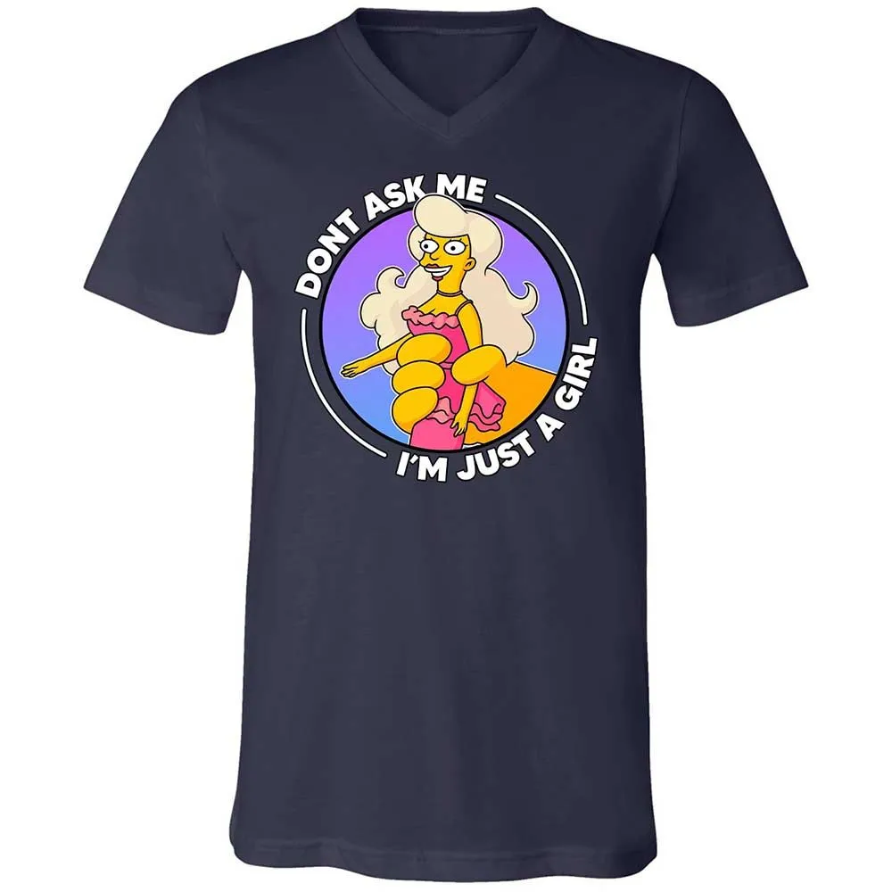 Don't Ask Me I'm Just A Girl - Navy - 12