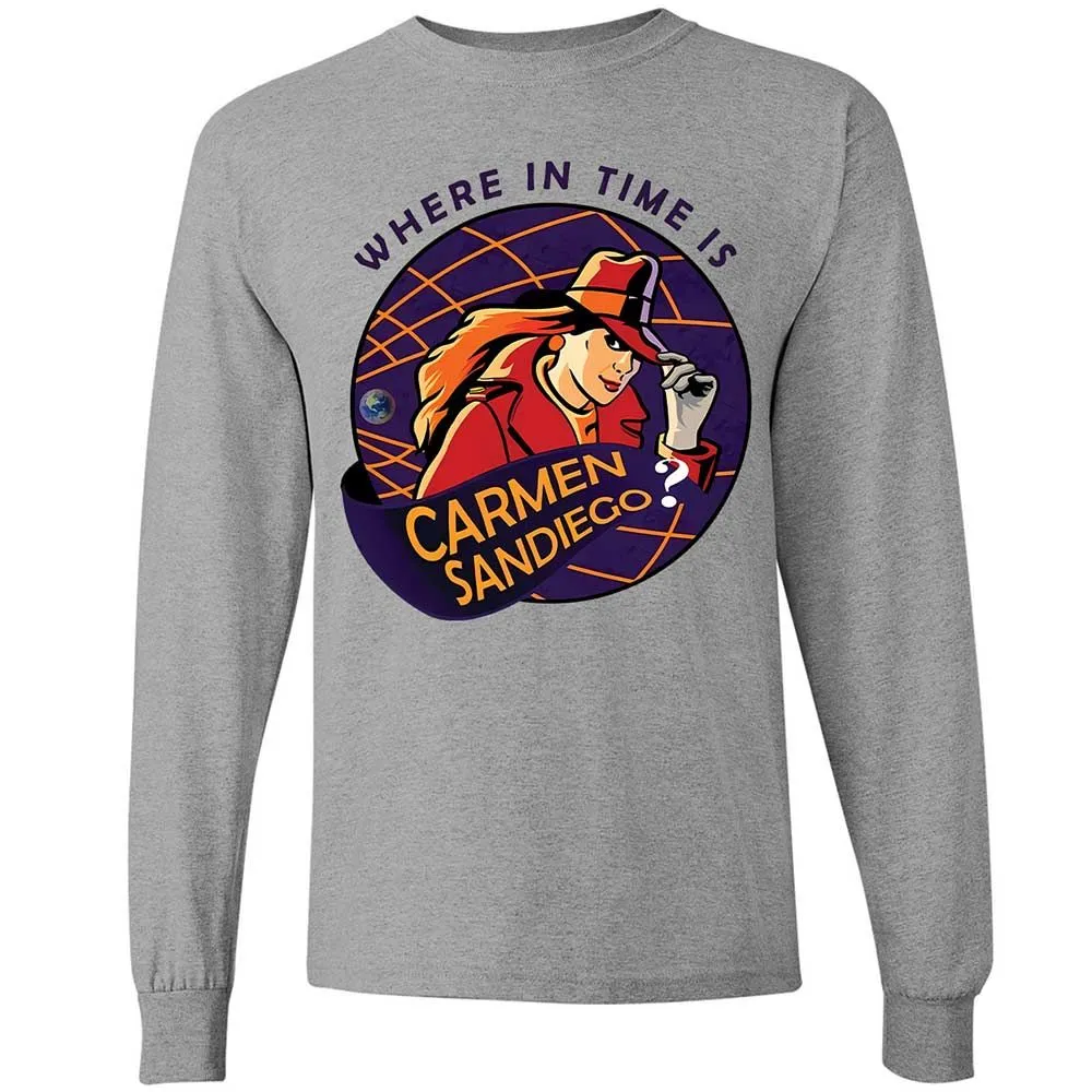 Where in Time Is Carmen Sandiego - Sport Grey - 3