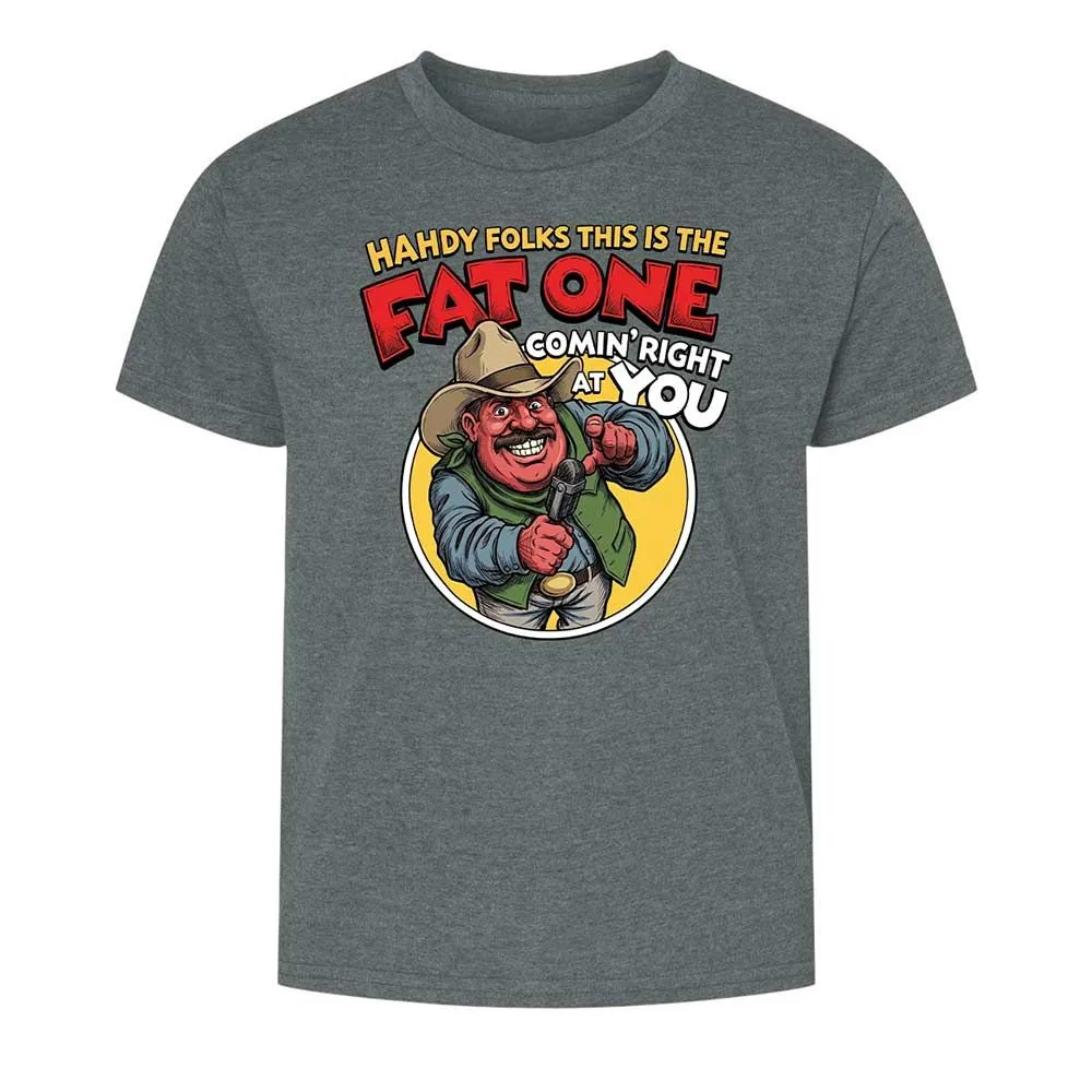 Fat One comin' right at you - Dark Heather - 16