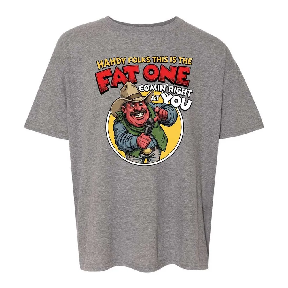 Fat One comin' right at you - Graphite Heather - 18
