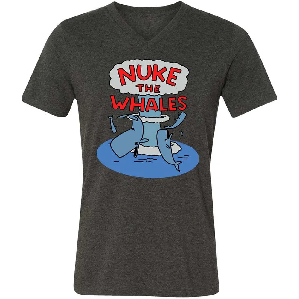 Nuke the Whales - Dark Grey Heather - 8