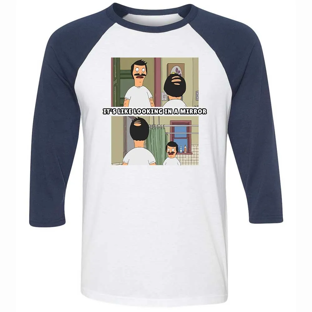 It's like looking in a mirror - White/Navy - 8