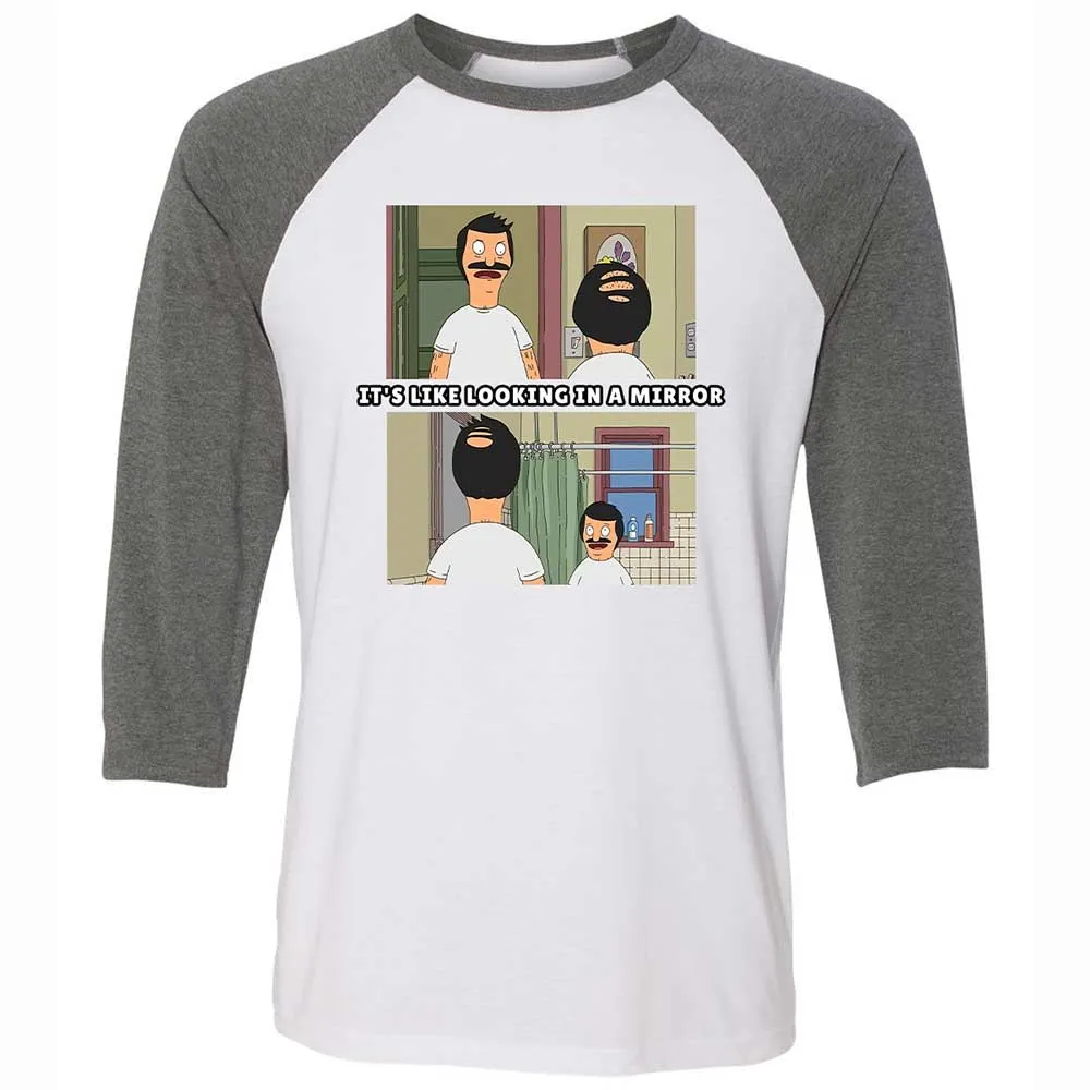It's like looking in a mirror - White/Deep Heather - 11