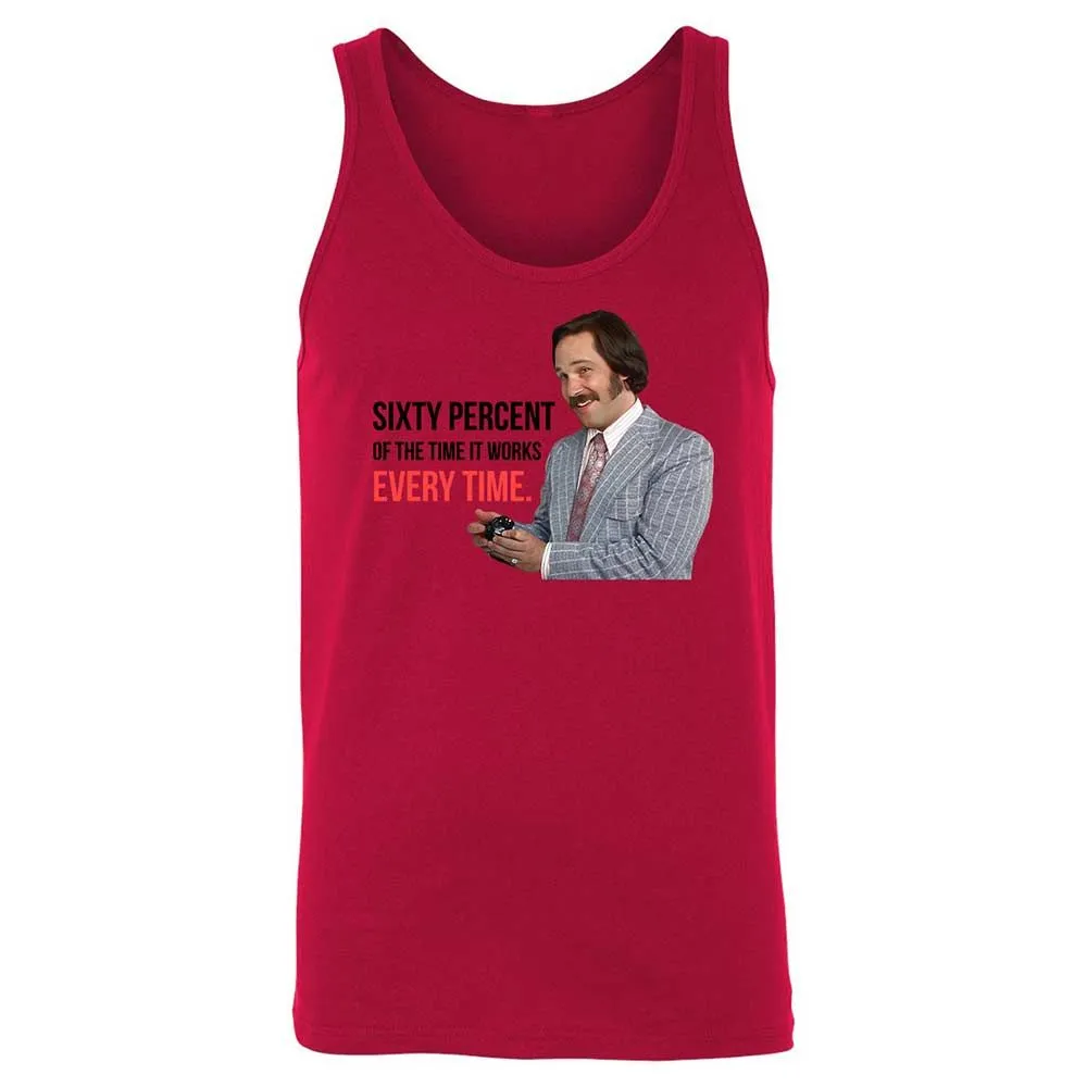 Unisex Jersey Tank - 4QN7TZWJ - Red - 3