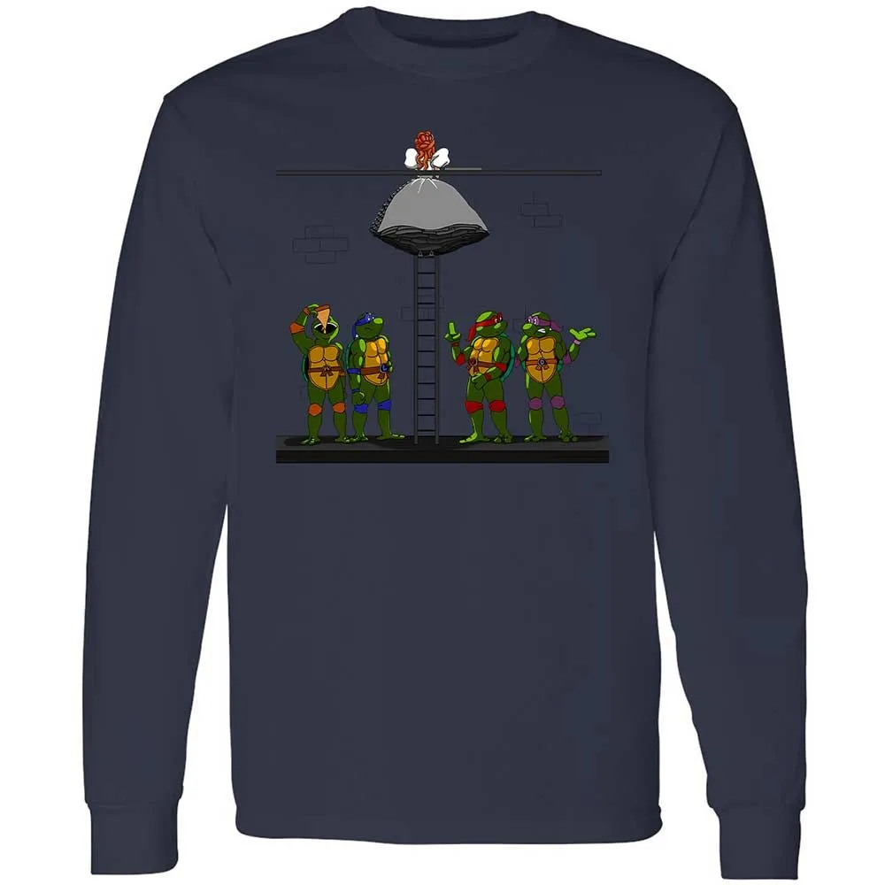 I've Been Dreaming of a Turtle's Kiss - Navy - 13