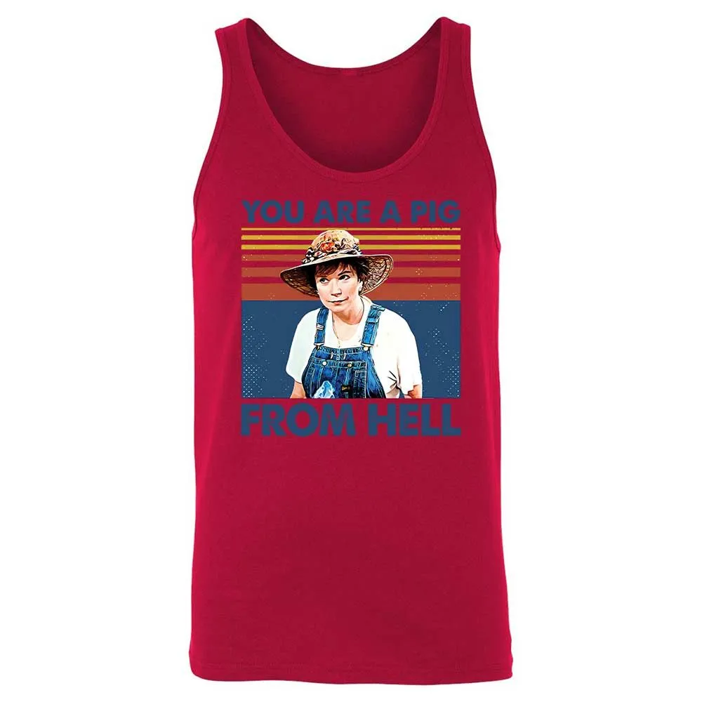 Unisex Jersey Tank - B6LJMDSC - Red - 3