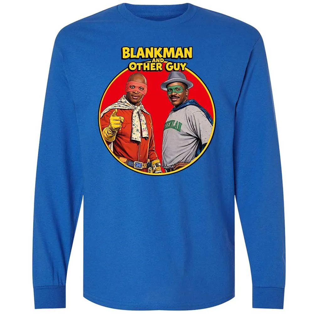 Long Sleeve T-Shirt - K66B8EDG - Royal - 7