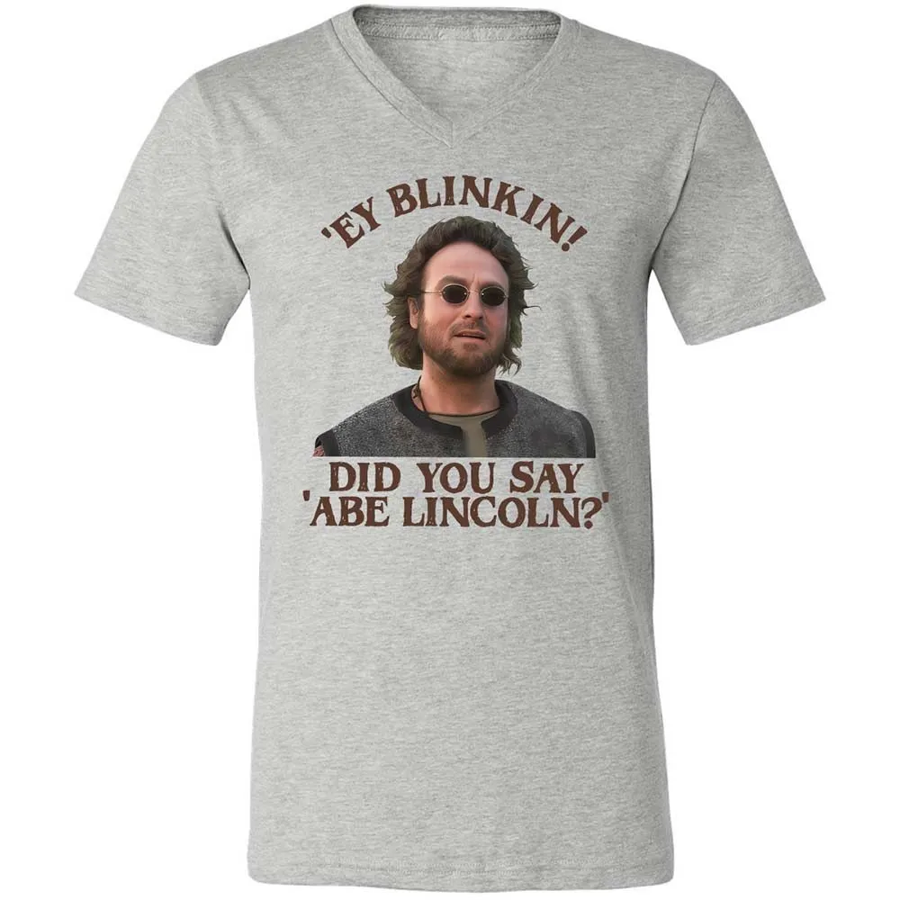 Did You Say Abe Lincoln - Athletic Heather - 2
