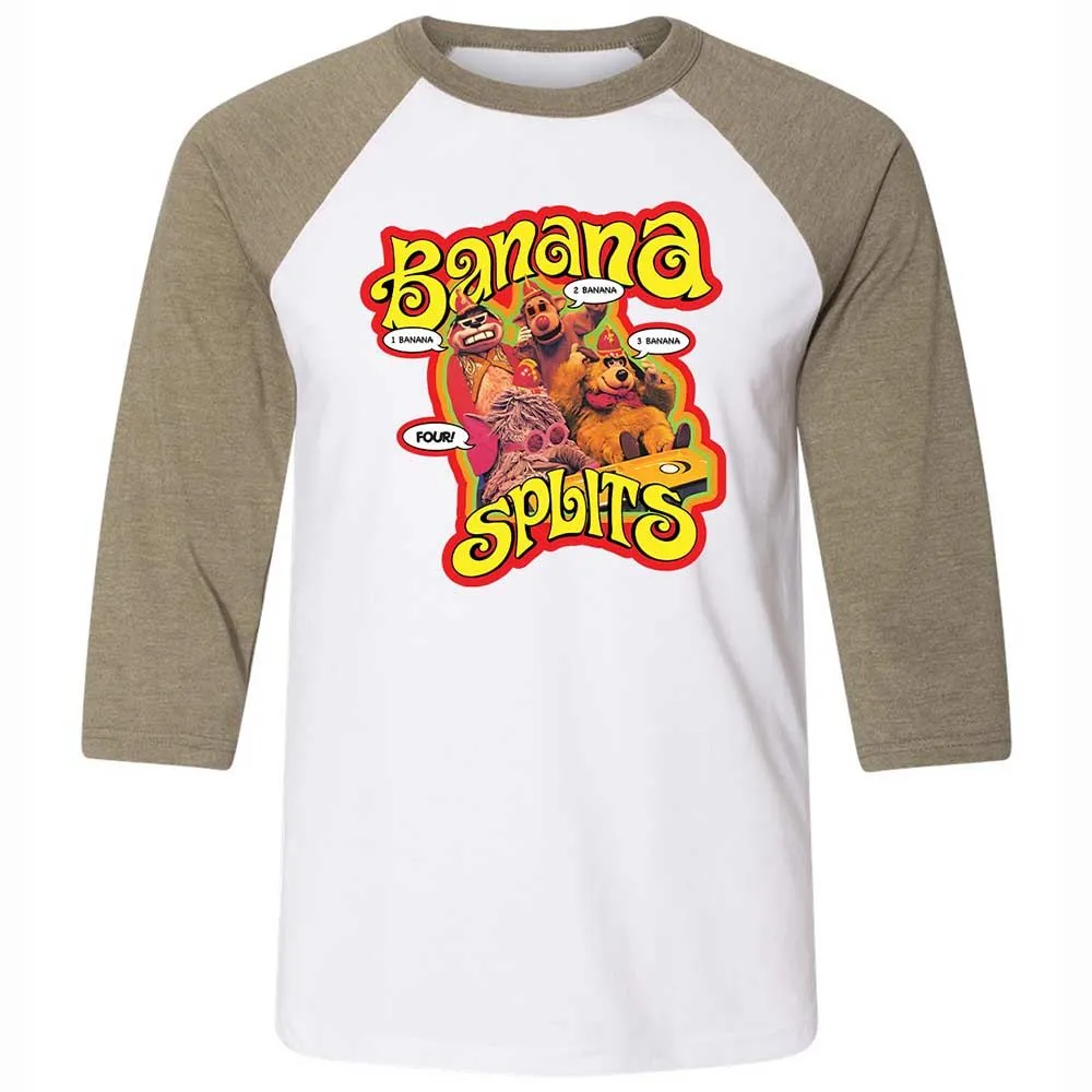 Banana Splits - White/Heather Olive - 4