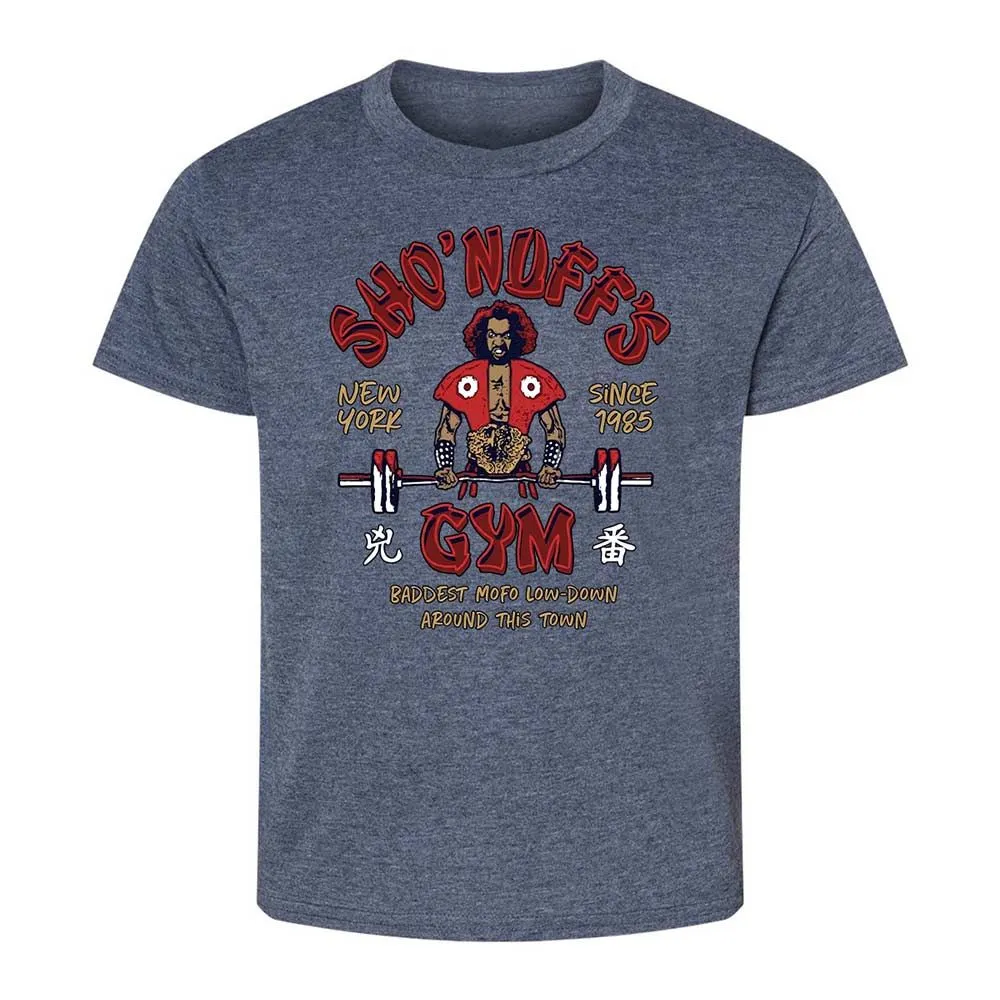 Sho'nuff's Gym - Heather Navy - 15