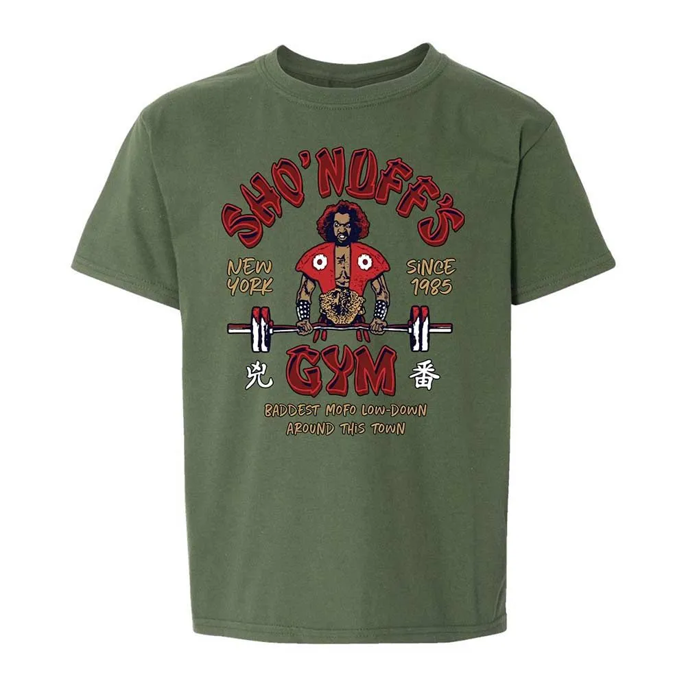 Sho'nuff's Gym - Military Green - 20