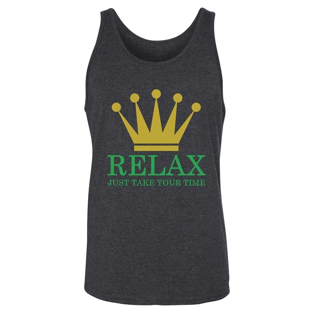 Relax Just Take Your Time - Dark Grey Heather - 10