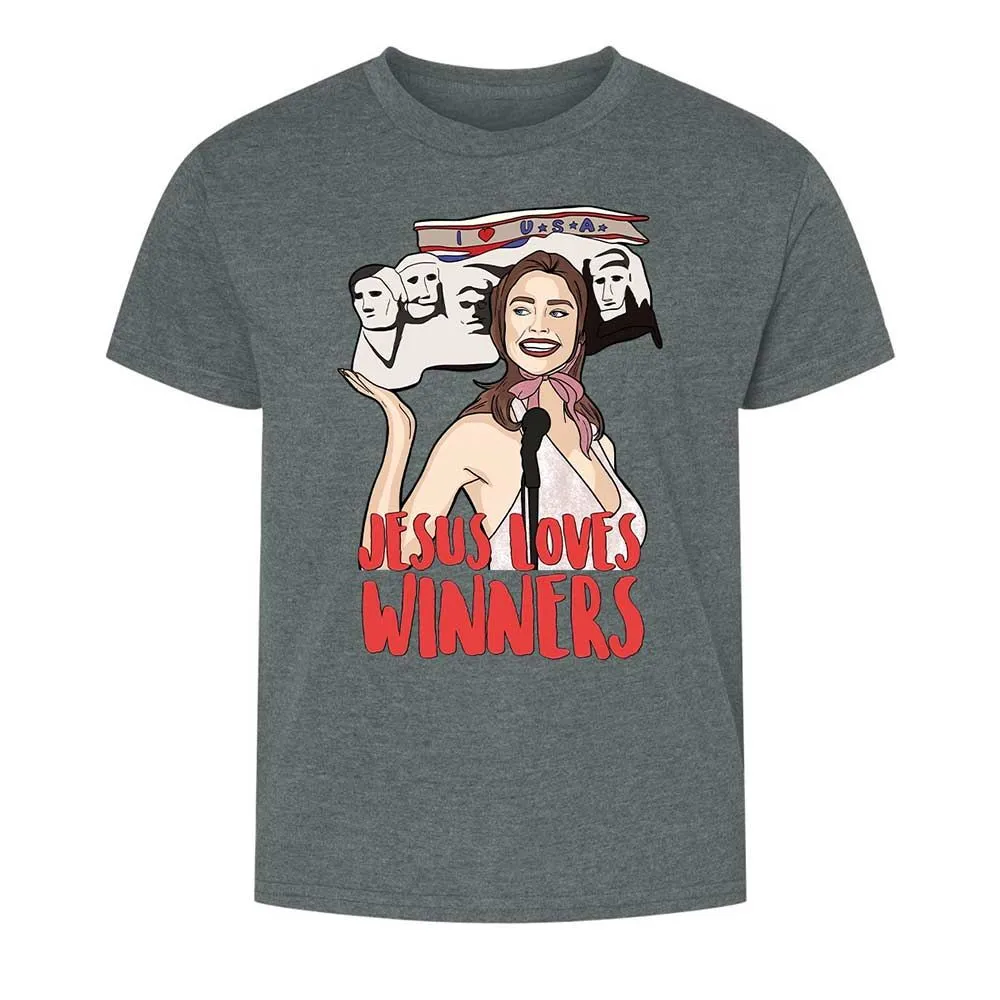 He Loves Winners - Dark Heather - 16