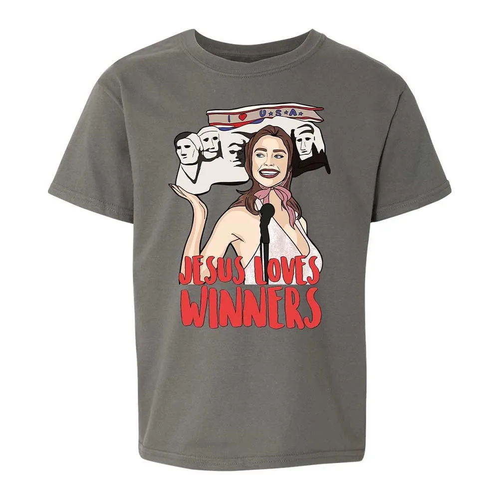 He Loves Winners - Charcoal - 17