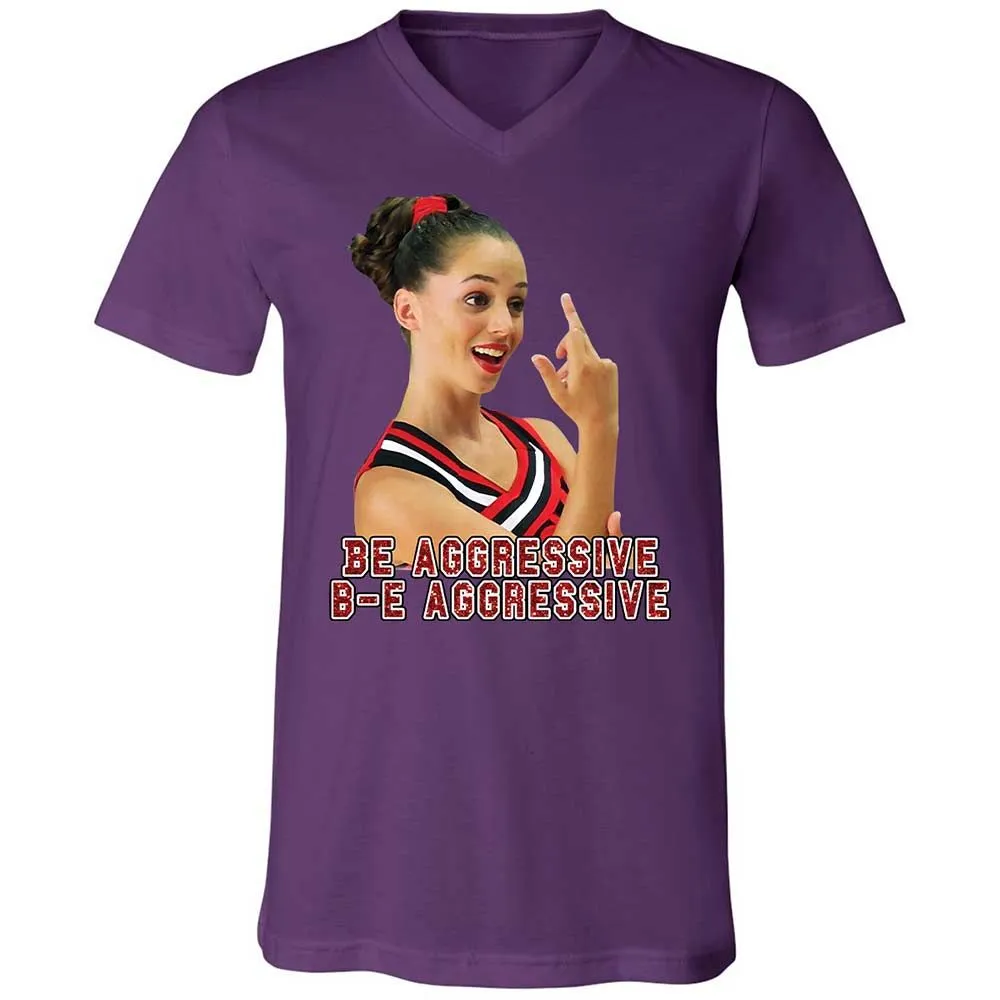 Unisex V-Neck T-Shirt - X23KM7CQ - Team Purple - 10