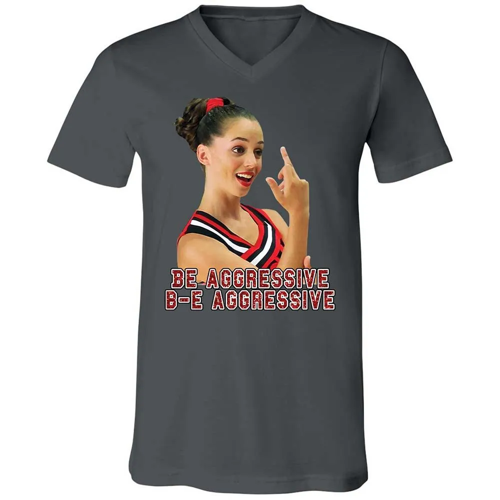Unisex V-Neck T-Shirt - X23KM7CQ - Asphalt - 16