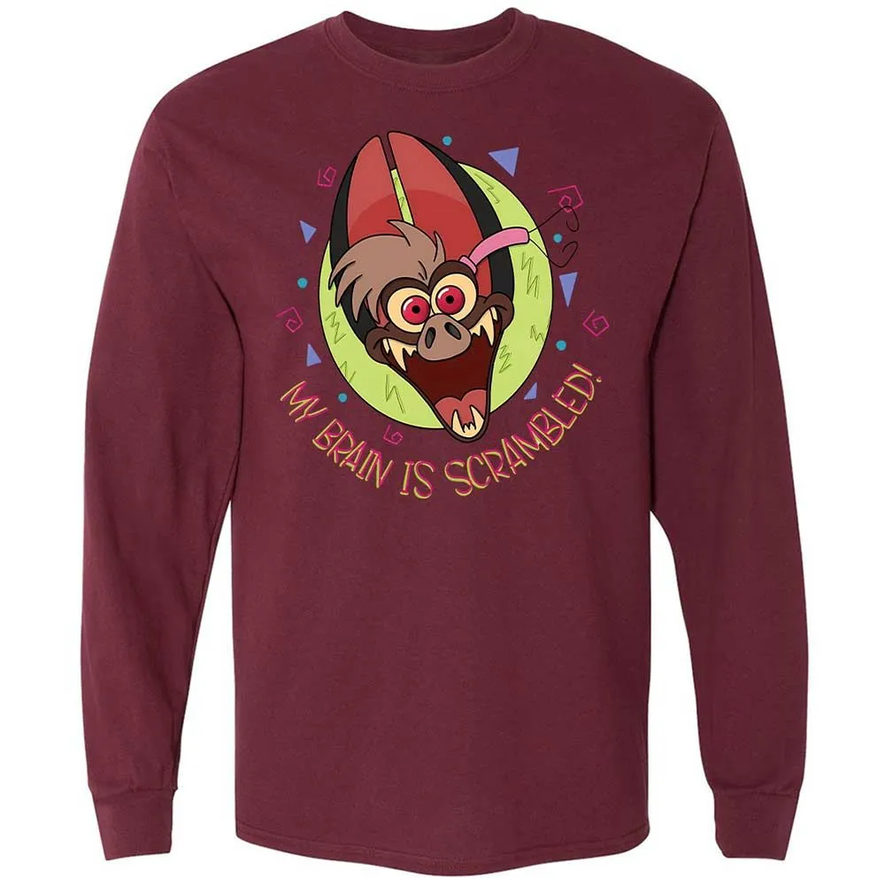 Long Sleeve T-Shirt - N92DUN8Q - Maroon - 16