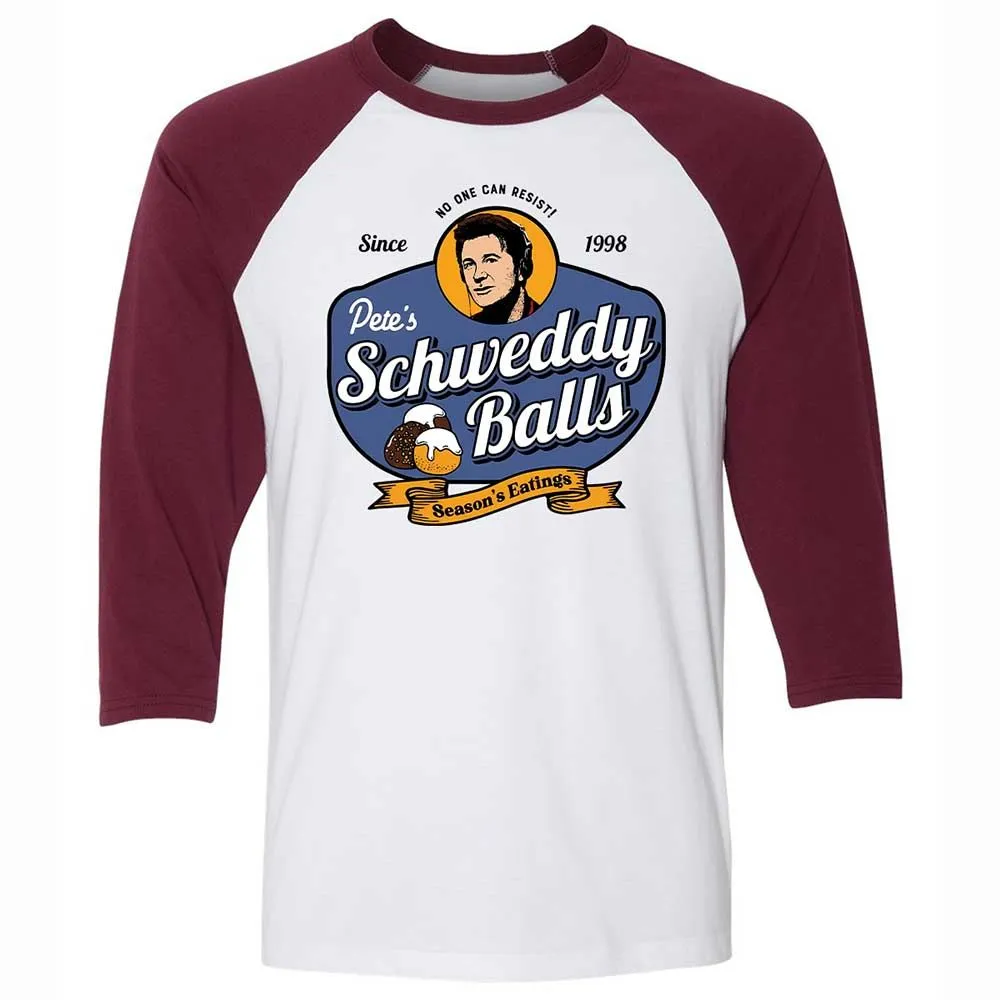 Schweddy Balls - White/Maroon - 7