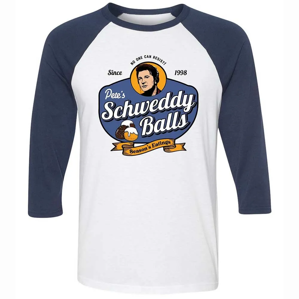 Schweddy Balls - White/Navy - 8