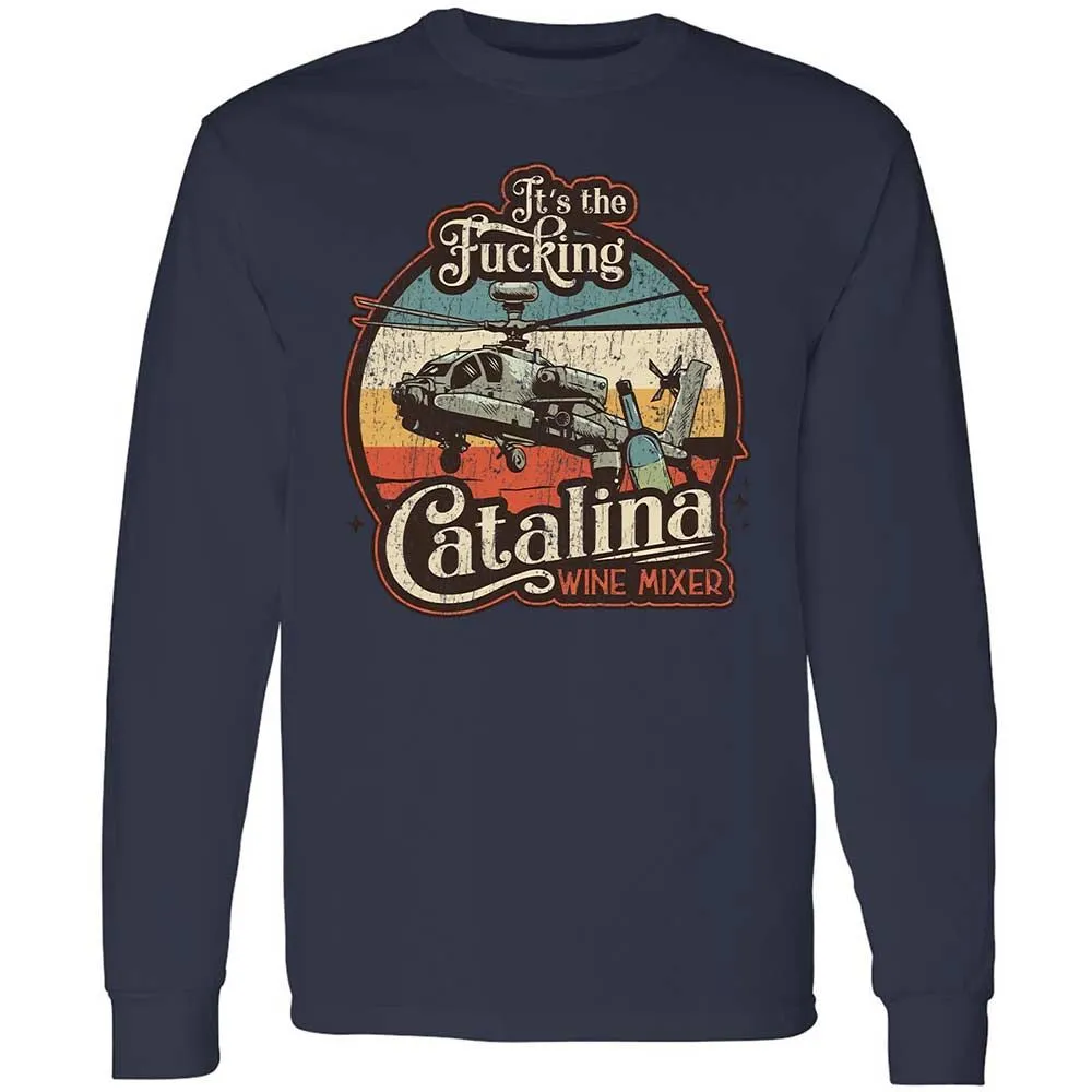 Long Sleeve T-Shirt - WMSXY1DT - Navy - 13