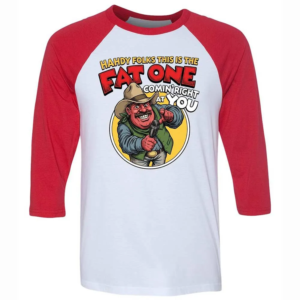Fat One comin' right at you - White/Red - 9