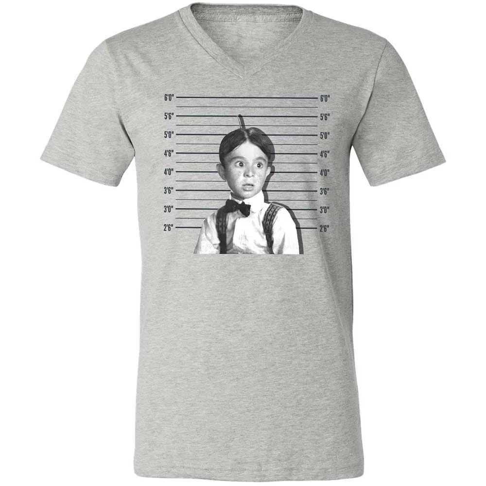Unisex V-Neck T-Shirt - M89Y22R8 - Athletic Heather - 2