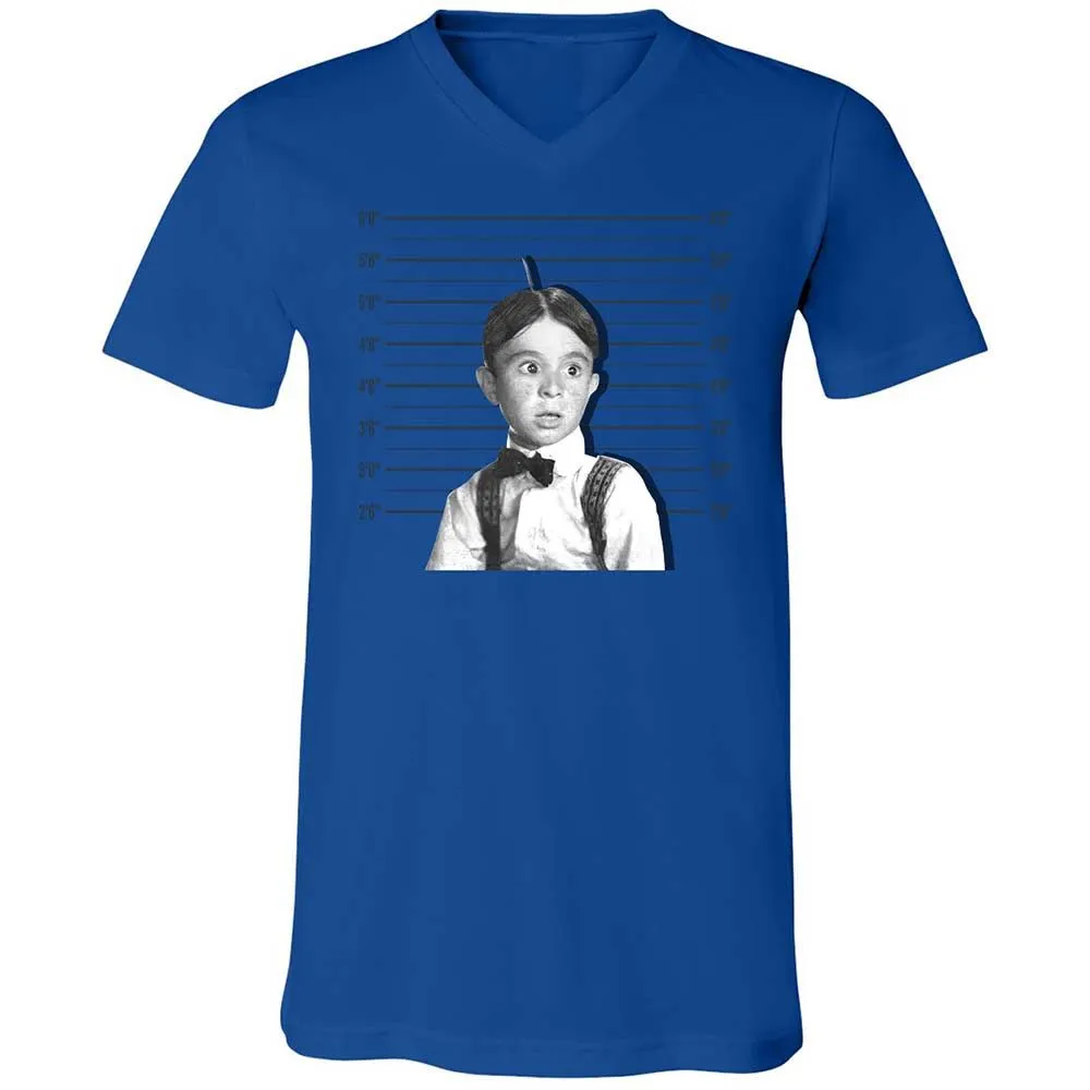Unisex V-Neck T-Shirt - M89Y22R8 - True Royal - 3