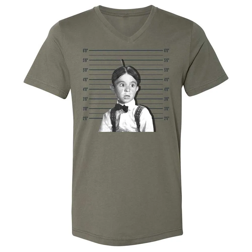 Unisex V-Neck T-Shirt - M89Y22R8 - Military Green - 15